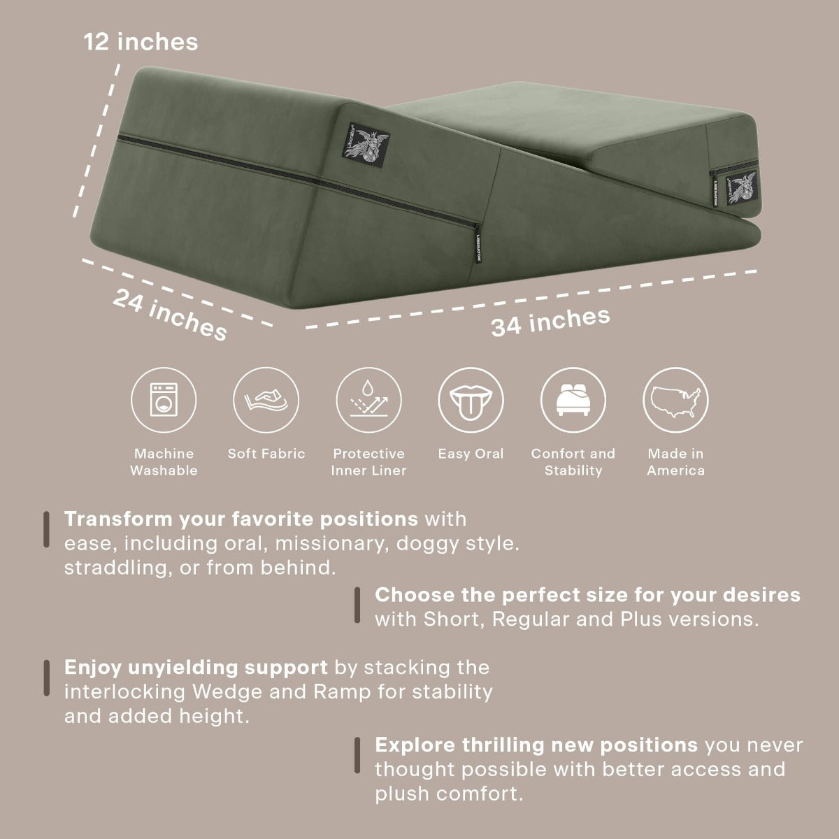 Liberator Wedge Ramp Combo Sex Pillow