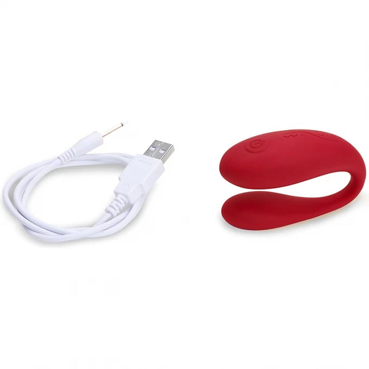 We-Vibe Special Edition Rechargeable Couples Vibrator - Red - Thorn & Feather