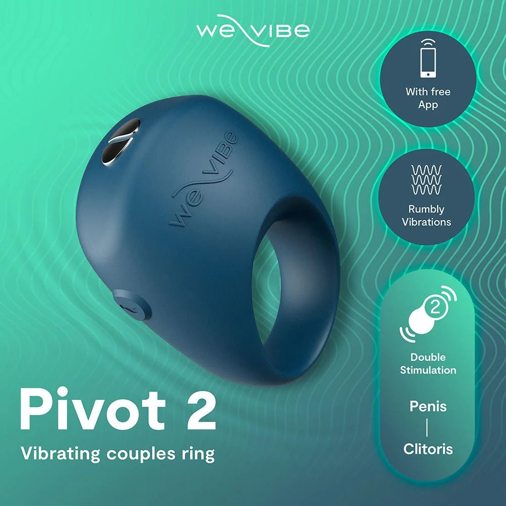 We-Vibe Pivot 2 Vibrating Cock Ring
