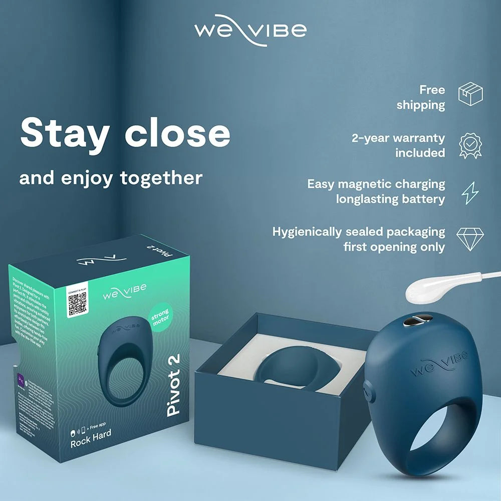 We-Vibe Pivot 2 Vibrating Cock Ring