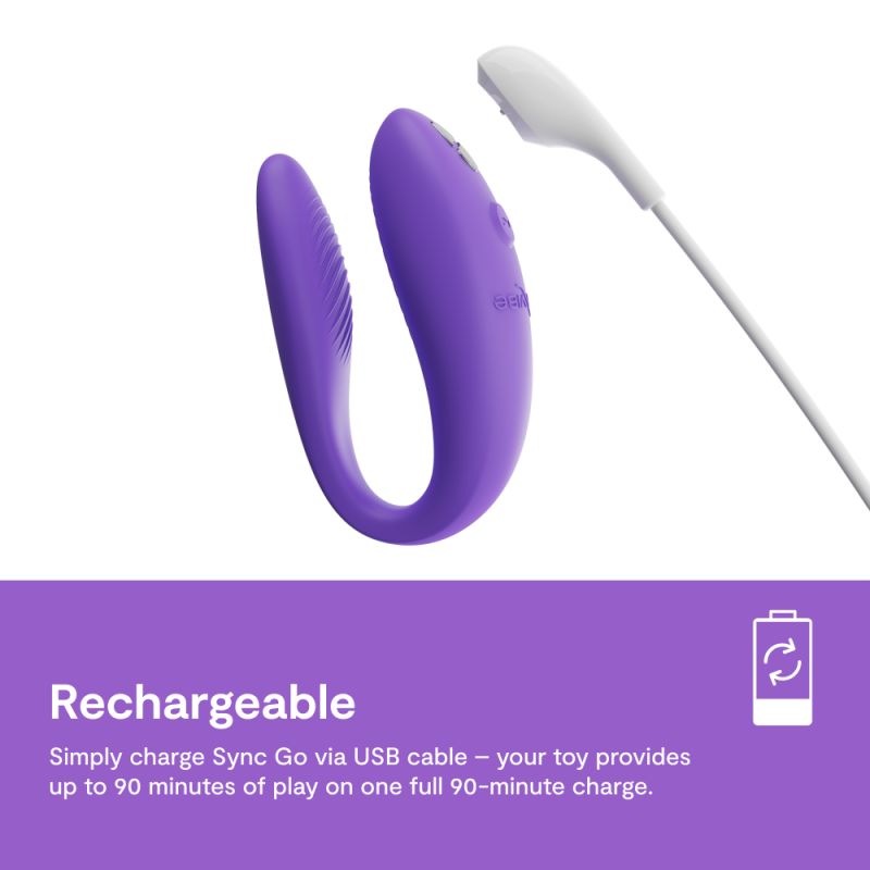 Vibromasseur pour couple We-Vibe Sync Go