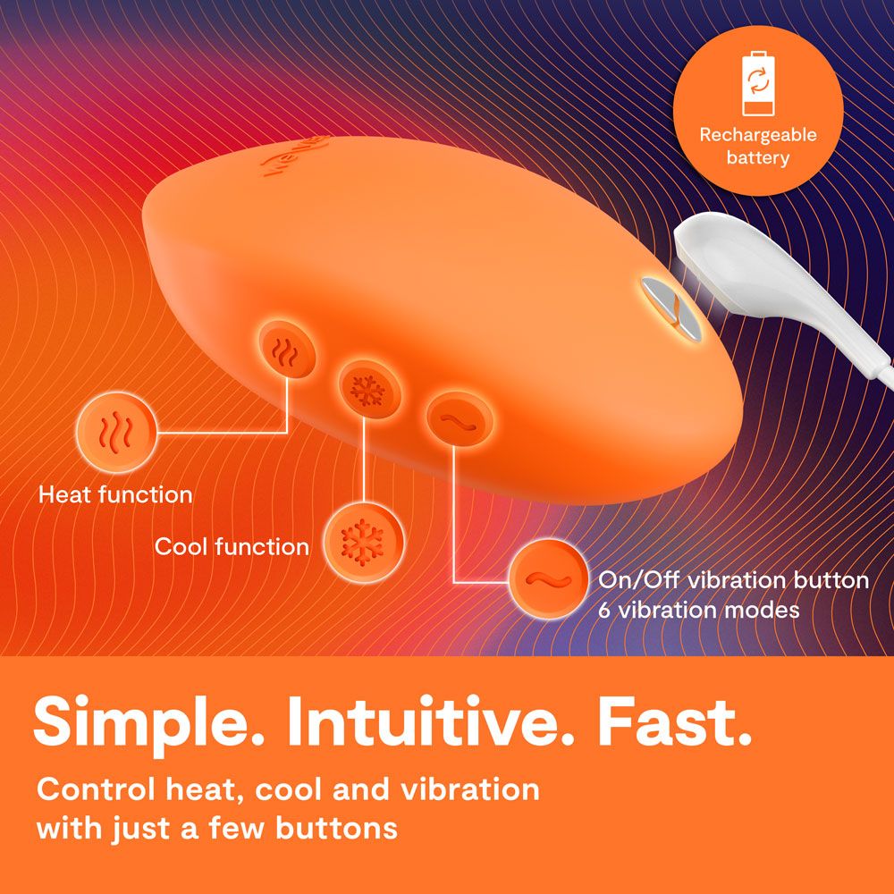 We-Vibe Temp Heating & Cooling Massager