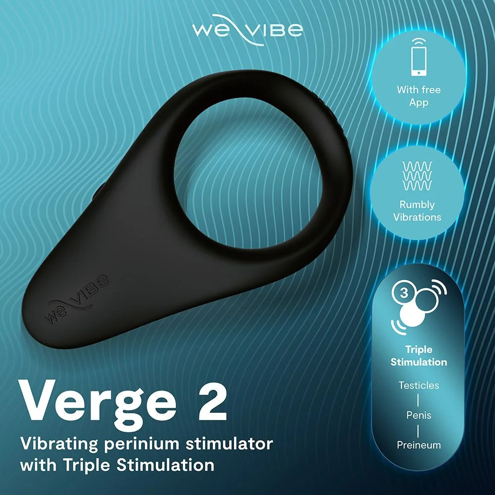 We-Vibe Verge 2 Stimulateur Vibrant du Périnée