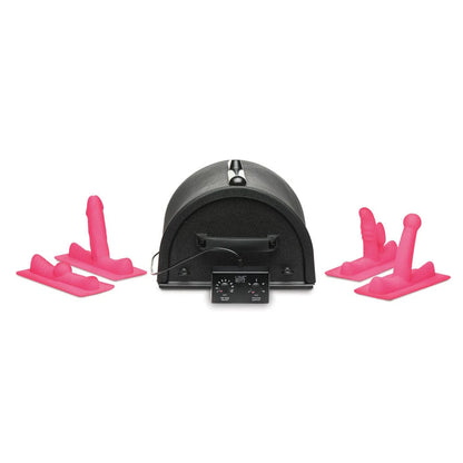 Machine sexuelle LoveBotz 50X Saddle Pro avec 4 accessoires 