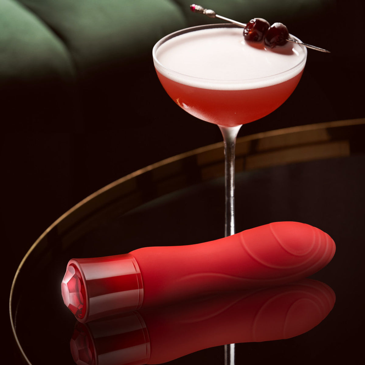 Oh My Gem Desire Vibe rechargeable - Rubis