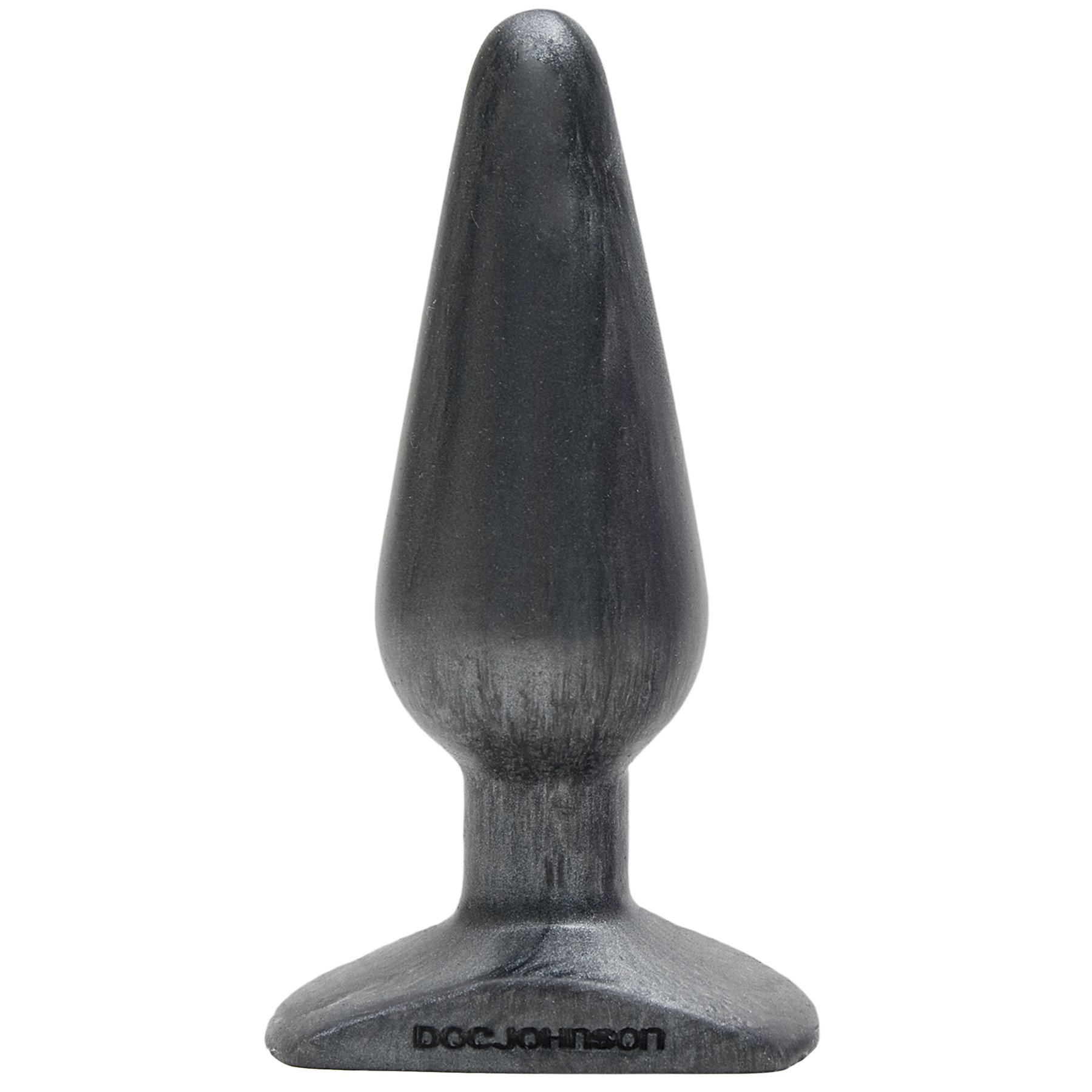 Platinum Premium Silicone The Big End - Charcoal - Thorn & Feather Sex Toy Canada