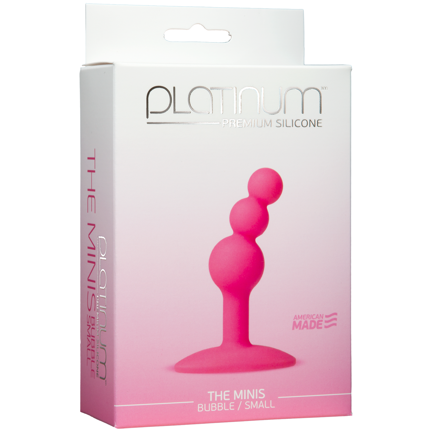 Platinum Premium Silicone The Mini's Bubble - Small, Pink - Thorn & Feather