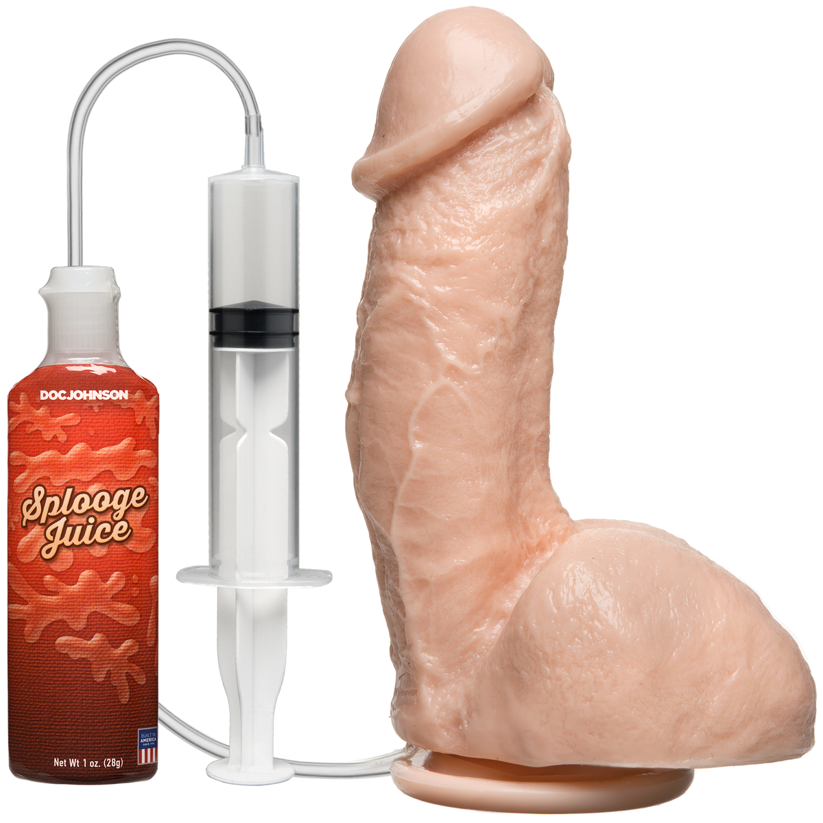 The Amazing Squirting Realistic® Cock - Vanilla - Thorn & Feather