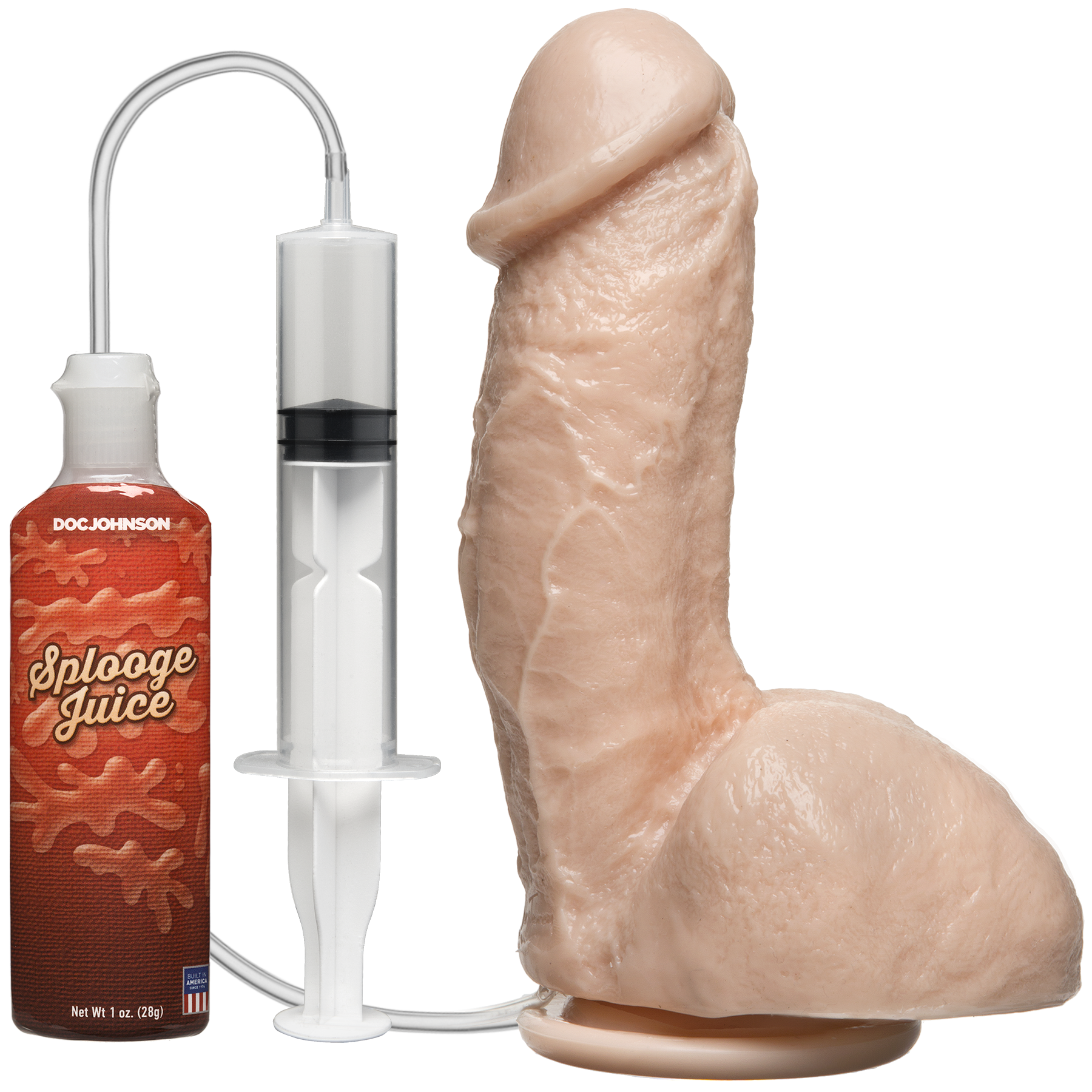 The Amazing Squirting Realistic® Cock - Vanilla - Thorn & Feather