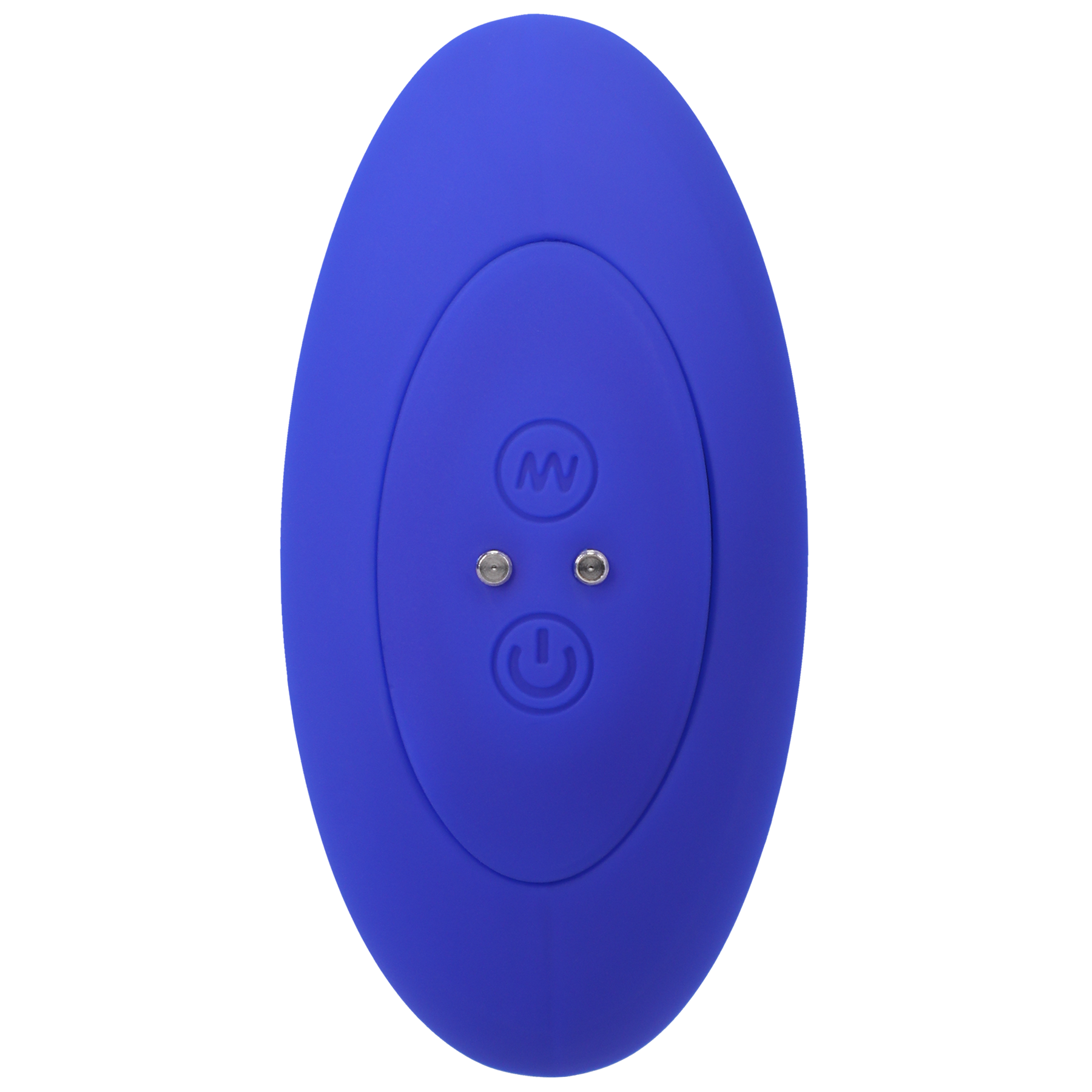 EXPANDER Rechargeable Silicone Anal Plug with Remote - Royal Blue - Thorn & Feather