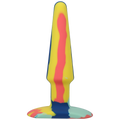 Silicone Anal Plug - 5 inch, Sunrise - Thorn & Feather