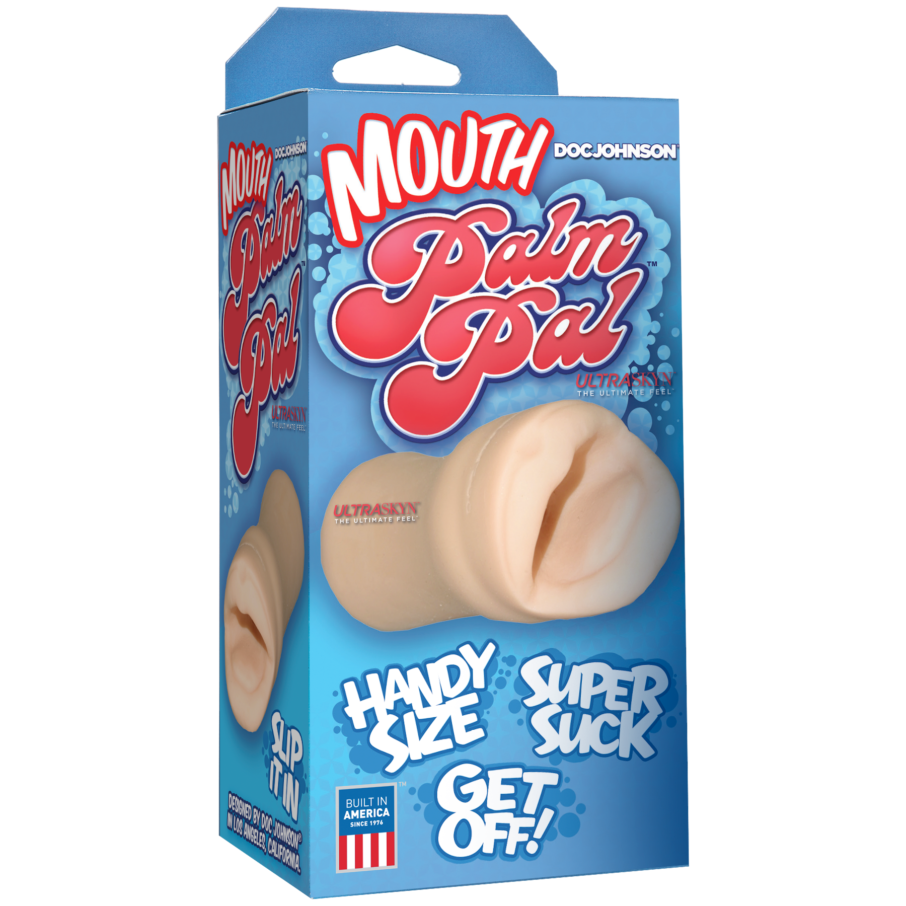 Palm Pal Natural ULTRASKYN Masturbator - Mouth - Thorn & Feather