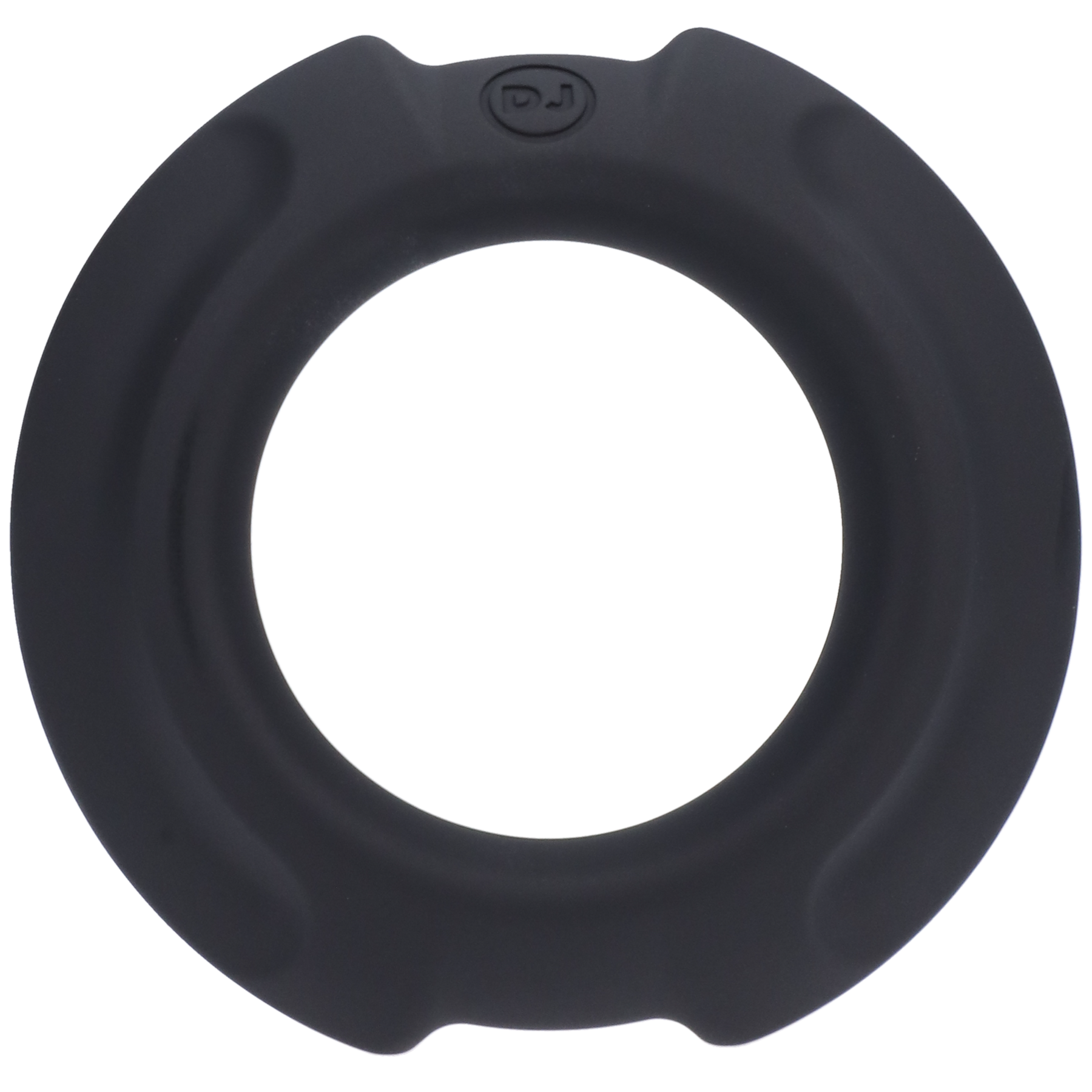 OptiMALE FlexiSteel Silicone C-Ring - 35mm, Black - Thorn & Feather