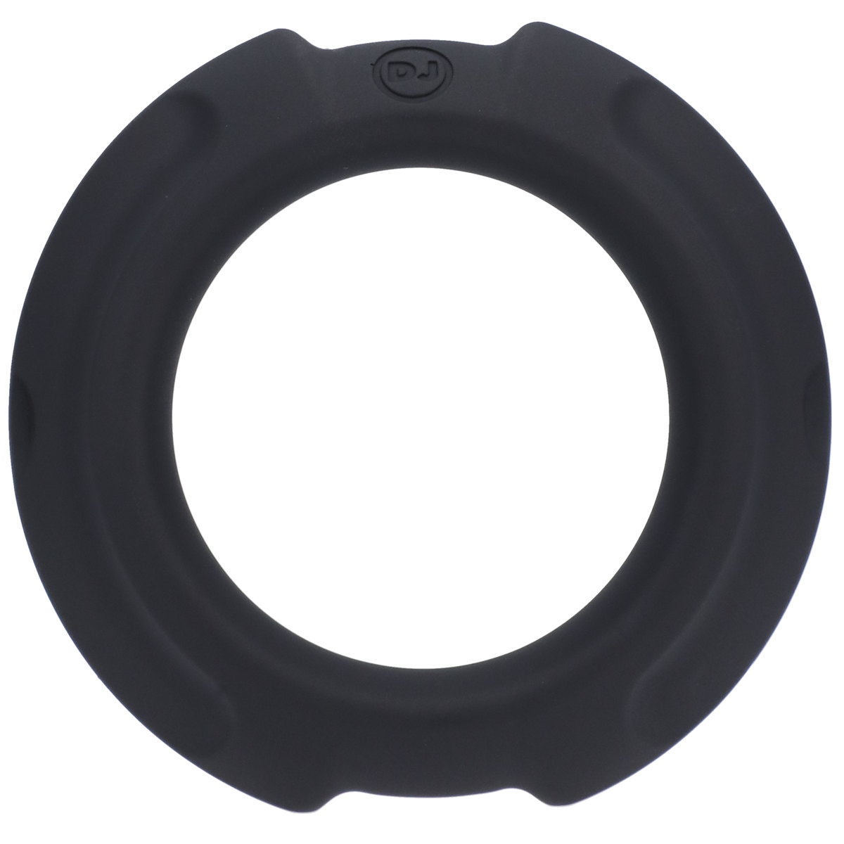 OptiMALE FlexiSteel Silicone C-Ring - 43mm, Black - Thorn & Feather