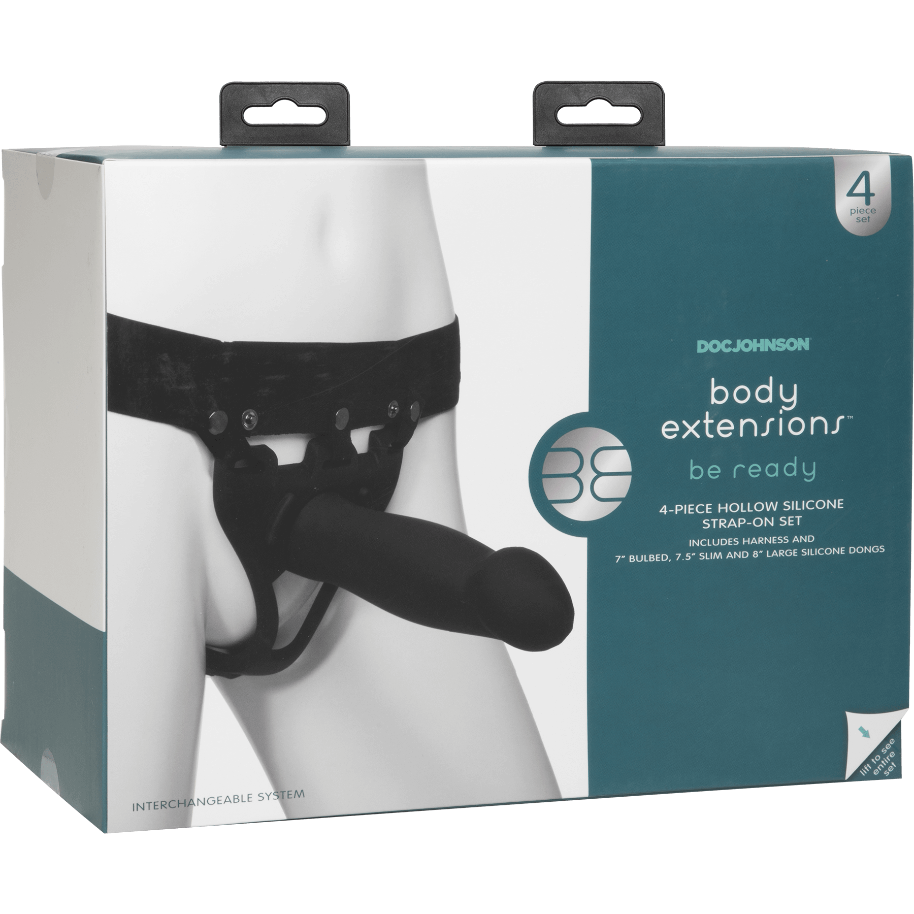 Body Extensions Be Ready Strap-On Set - Thorn & Feather