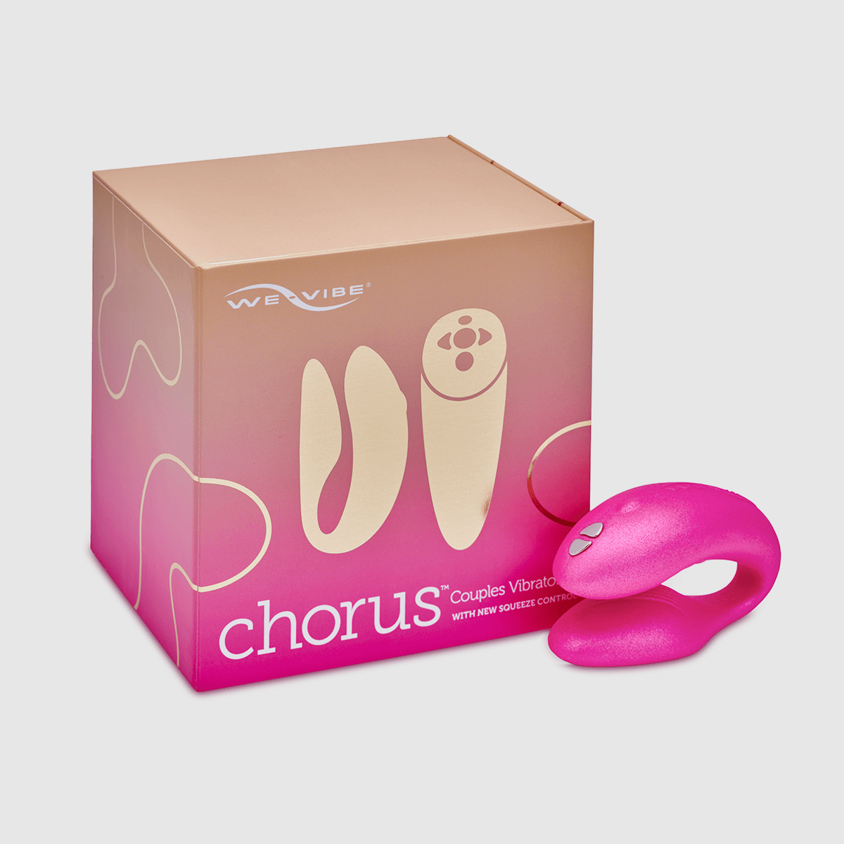 We-Vibe Chorus Couples Vibrator - Pink - Thorn & Feather