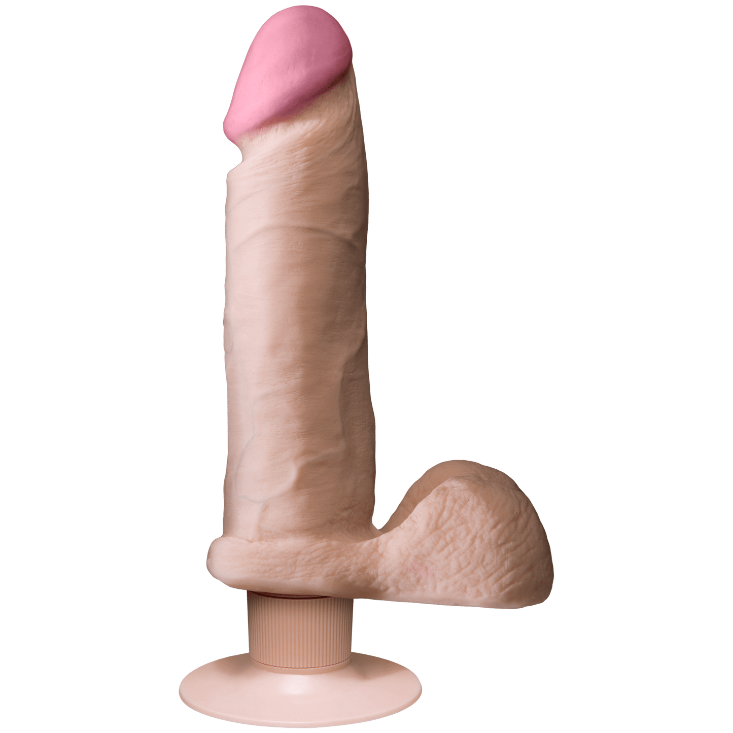 The Realistic Cock ULTRASKYN Vibrating 8” - Vanilla - Thorn & Feather
