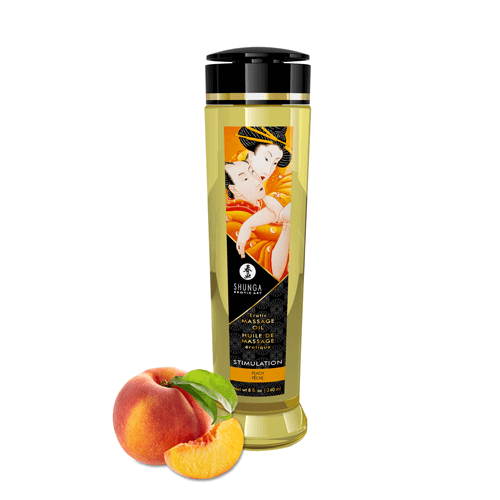Shunga Erotic Massage Oil - 240 ml / 8 fl. oz. - Thorn & Feather