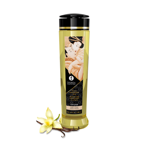 Shunga Erotic Massage Oil - 240 ml / 8 fl. oz. - Thorn & Feather