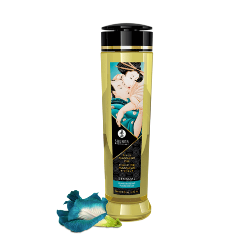 Shunga Erotic Massage Oil - 240 ml / 8 fl. oz. - Thorn & Feather