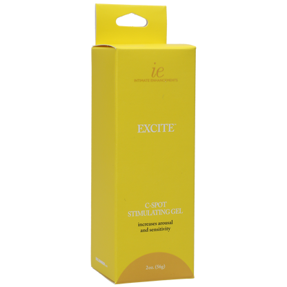 Intimate Enhancements Excite - C-Spot Stimulating Gel - 2 oz - Thorn & Feather