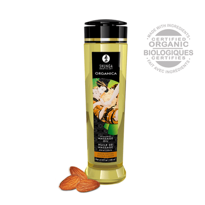 Shunga New Erotic Organica Kissable Massage Oil - 240 ml / 8 fl. oz. - Thorn & Feather