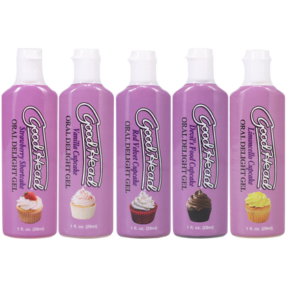 GoodHead Oral Delight Gel Cupcakes - 5 Pack, 1 fl. oz. - Thorn & Feather