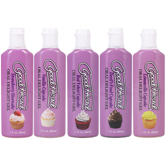 GoodHead Oral Delight Gel Cupcakes - 5 Pack, 1 fl. oz. - Thorn & Feather