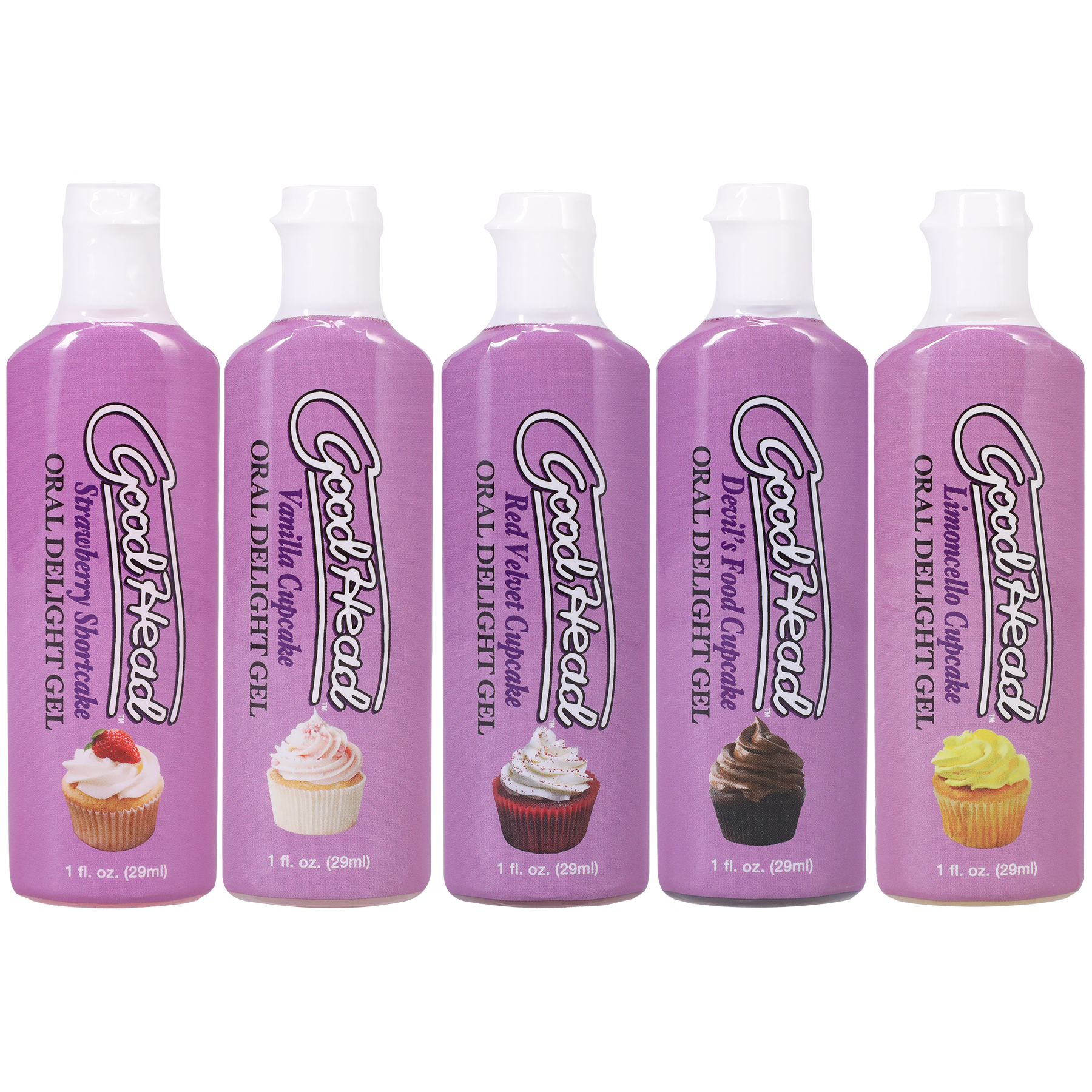 GoodHead Oral Delight Gel Cupcakes - 5 Pack, 1 fl. oz. - Thorn & Feather