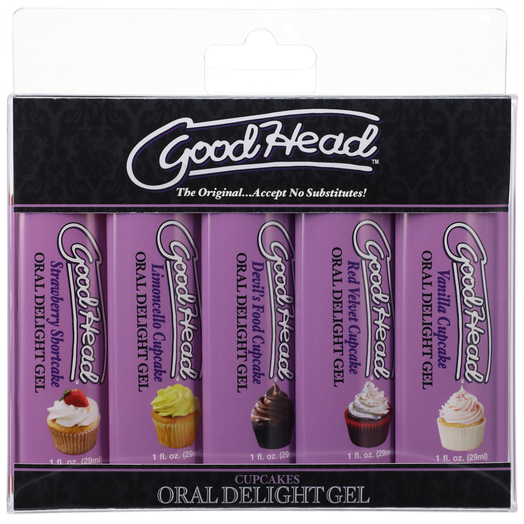 GoodHead Oral Delight Gel Cupcakes - 5 Pack, 1 fl. oz. - Thorn & Feather