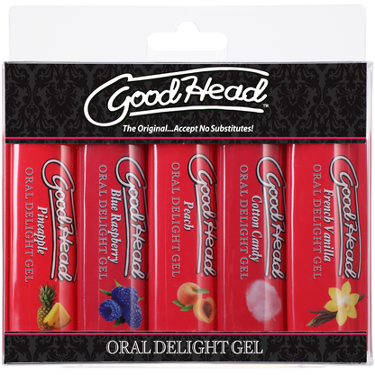 GoodHead Oral Delight Gel - 5 Pack, 1 fl. oz. - Thorn & Feather