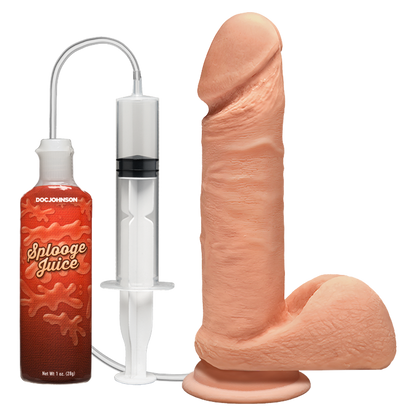 Perfect D Squirting ULTRASKYN 7 Inch With Balls - Vanilla - Thorn & Feather