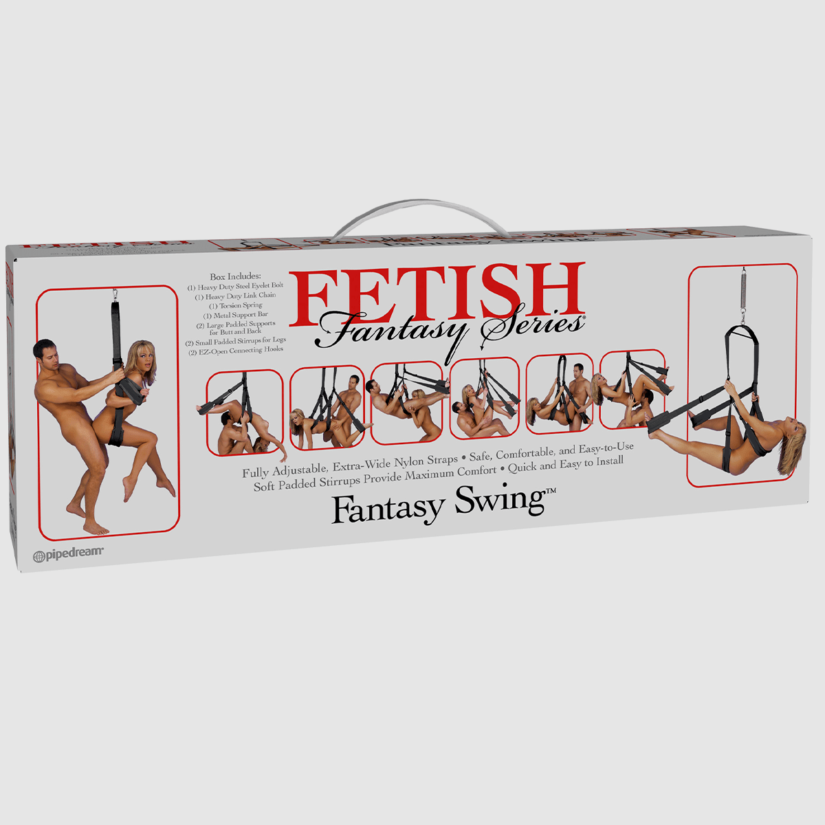 Fetish Fantasy Series Fantasy Swing - Black - Thorn & Feather Sex Toy Canada