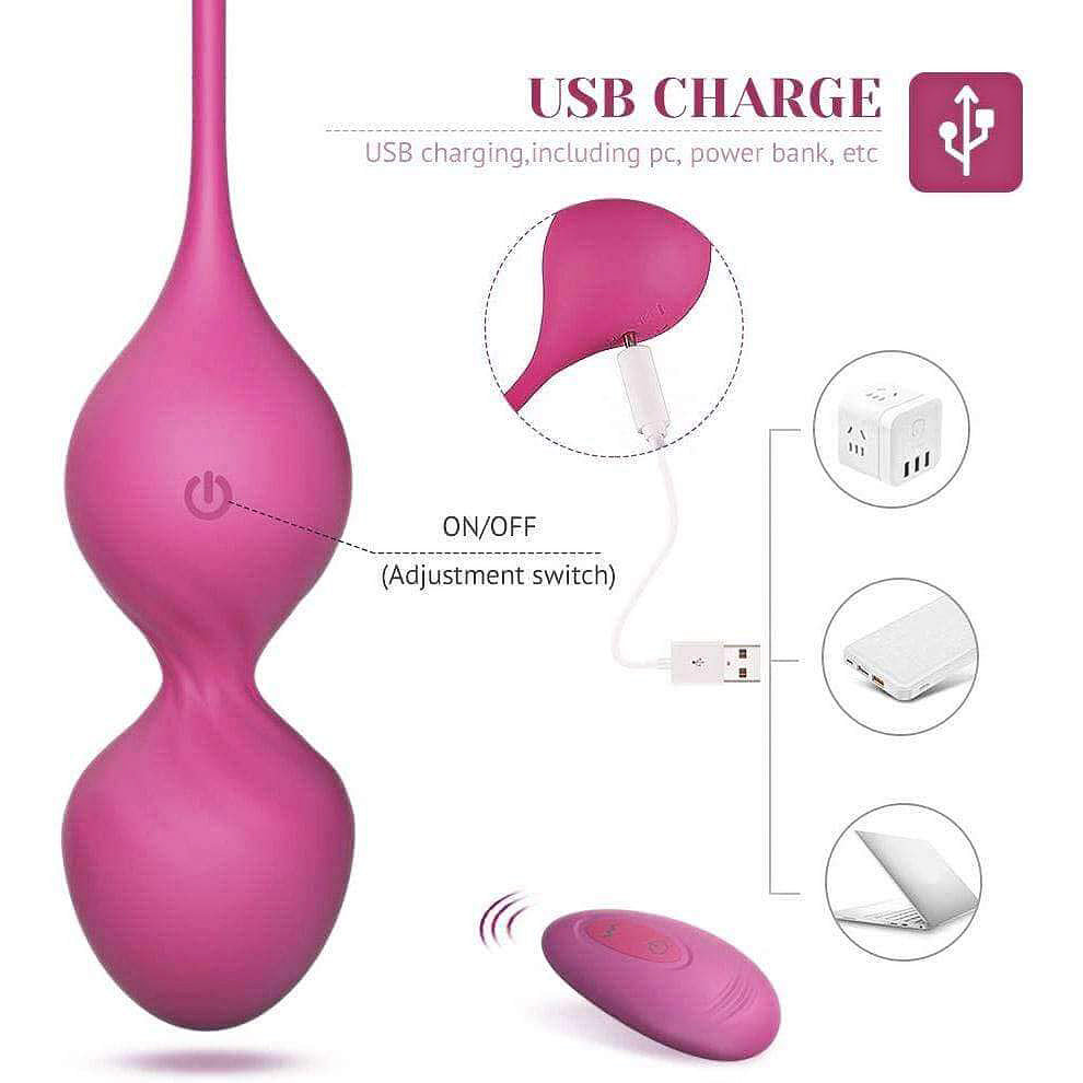 Tracy's Dog Ami Kegel Ball Pink - Thorn & Feather Sex Toy Canada