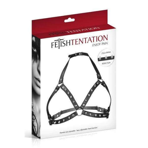 Spiked Chest Harness - Thorn & Feather Sex Toy Canada