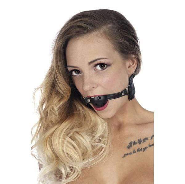 Wrist Straps with Ball Gag - Thorn & Feather