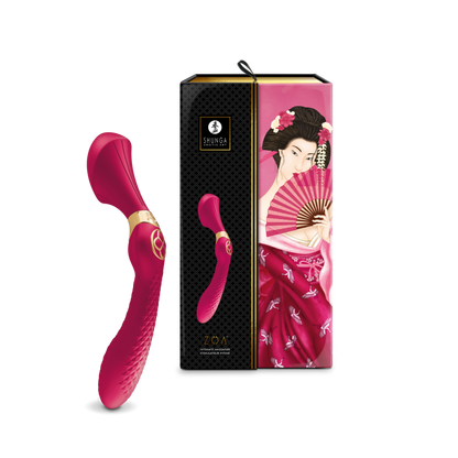 Shunga ZOA Intimate Massager - Thorn & Feather