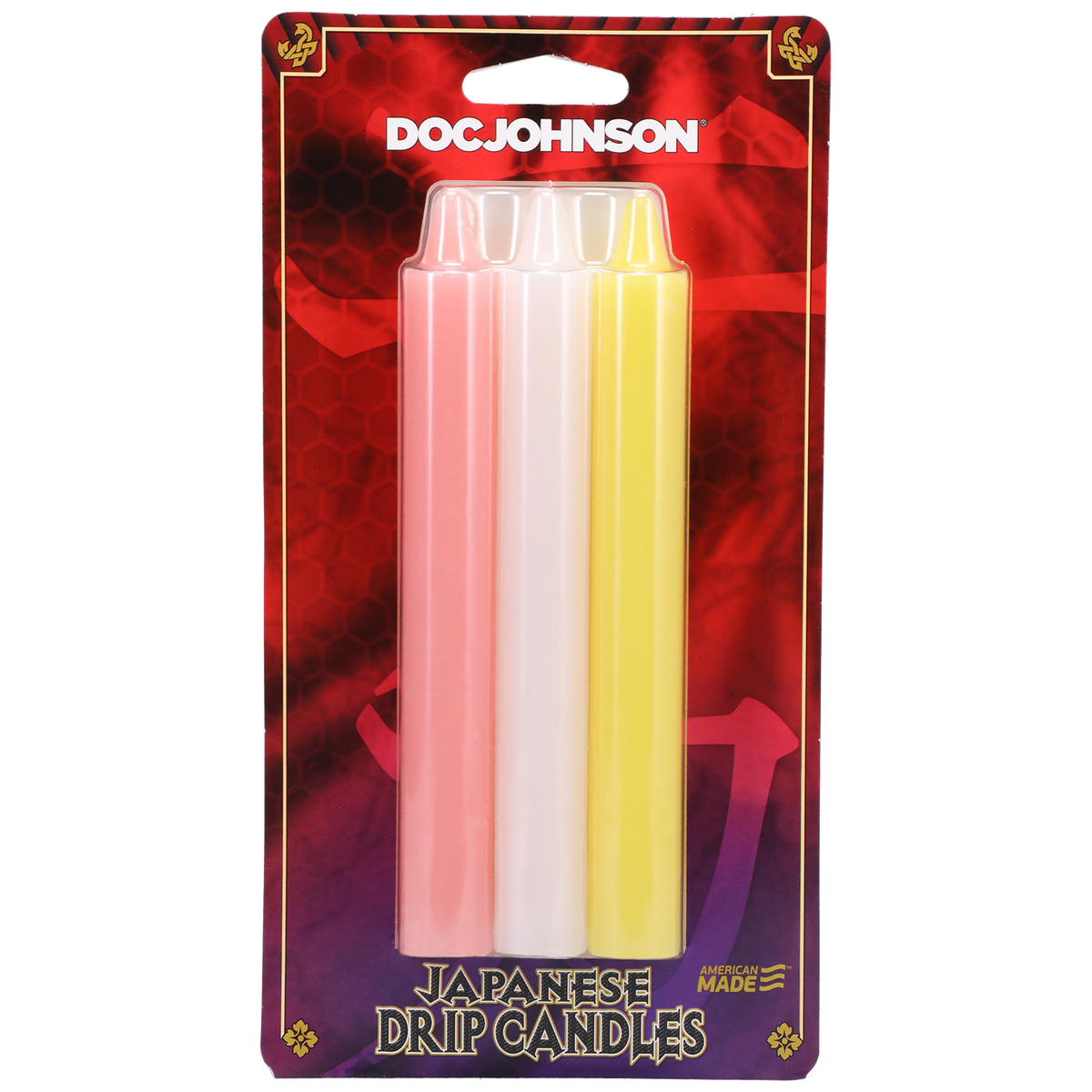 Japanese Drip Candles - 3 Pack Multi-Colored - Thorn & Feather