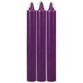 Japanese Drip Candles - Set of 3, Purple - Thorn & Feather