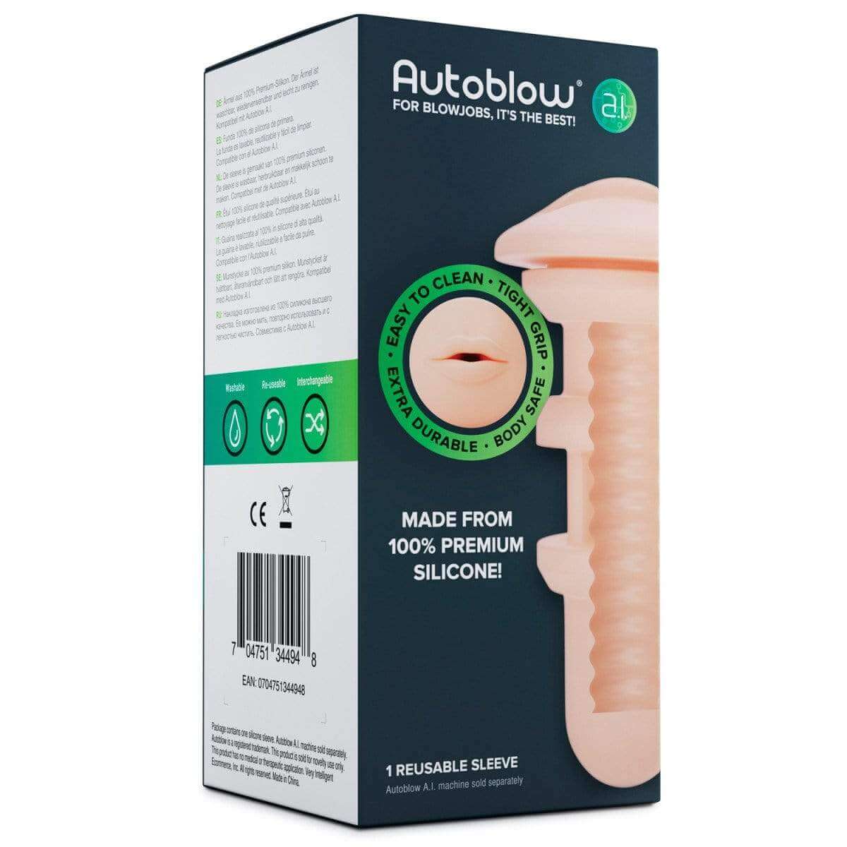 Autoblow A.I. Standard Replacement Sleeve - Thorn & Feather