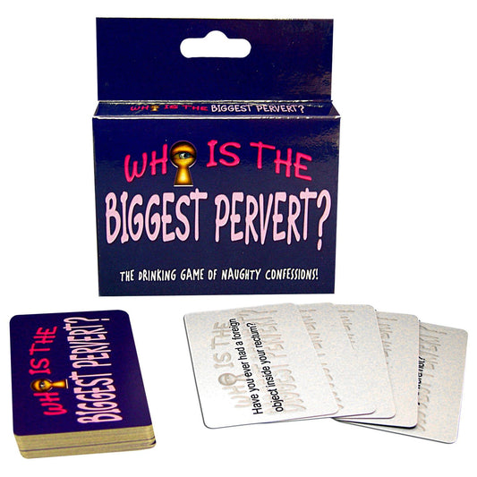 Drinking Games - Who is the Biggest Pervert? Card Game - Thorn & Feather Sex Toy Canada