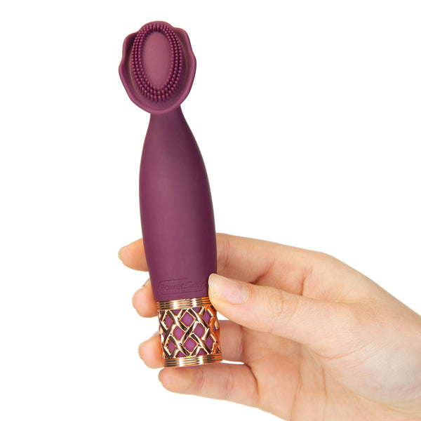 Pillow Talk Secrets Passion Clitoral Vibrator - Wine - Thorn & Feather