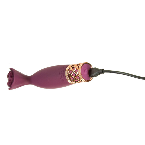Pillow Talk Secrets Passion Clitoral Vibrator - Wine - Thorn & Feather