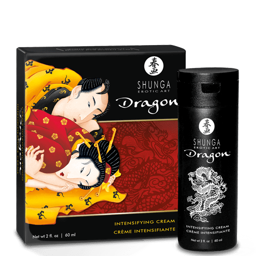 Shunga Dragon™ Performance for HIM Cream - 60 ml / 2 fl. oz. - Thorn & Feather