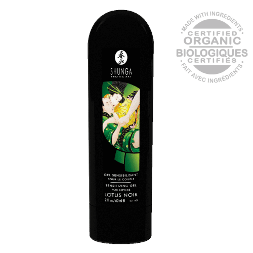 Shunga Lotus Noir Sensitizing Gel for Lovers - 60 ml / 2 fl. oz. - Thorn & Feather