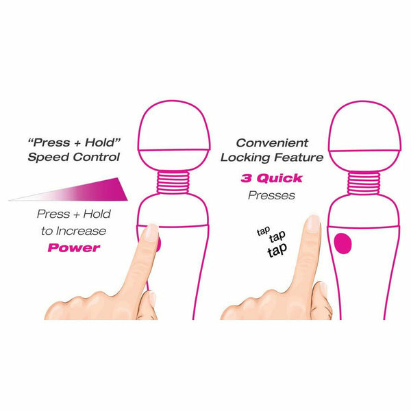 PalmPower Rechargeable Waterproof Massager - Thorn & Feather