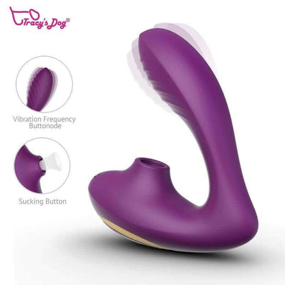 Tracy's Dog OG Clitoral Sucking Vibrator - Thorn & Feather
