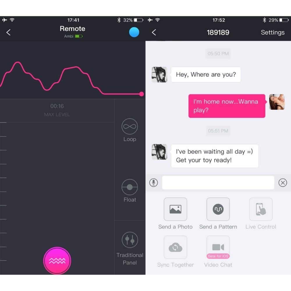 Lovense Lush 2 Bluetooth Wearable Vibrator - Pink - Thorn & Feather