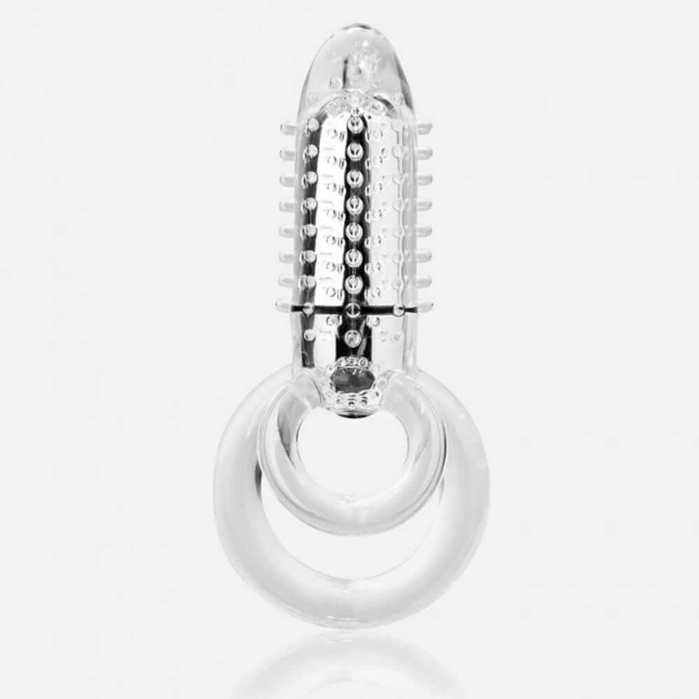 DoubleO 8 Super-Powered Vibrating Double Ring - Thorn & Feather
