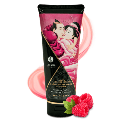 Shunga Kissable Massage Cream - 200 ml / 7 oz. - Thorn & Feather